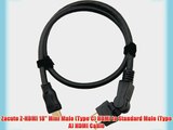 Zacuto Z-HDMI 18 Mini Male (Type C) HDMI to Standard Male (Type A) HDMI Cable