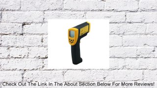 MAX Range Non-contact Ir Infrared Digital Thermometer Temp Gun Review