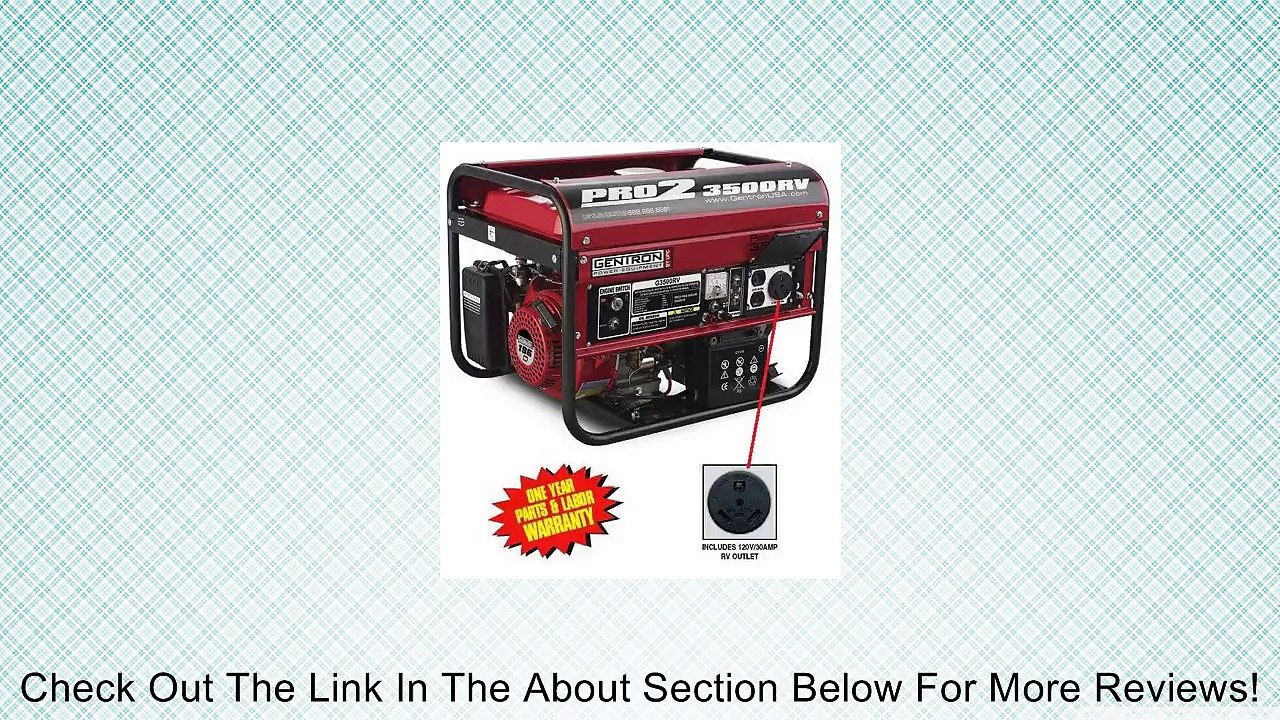 Gentron PRO2 Series 3500 watt Portable Generator Review