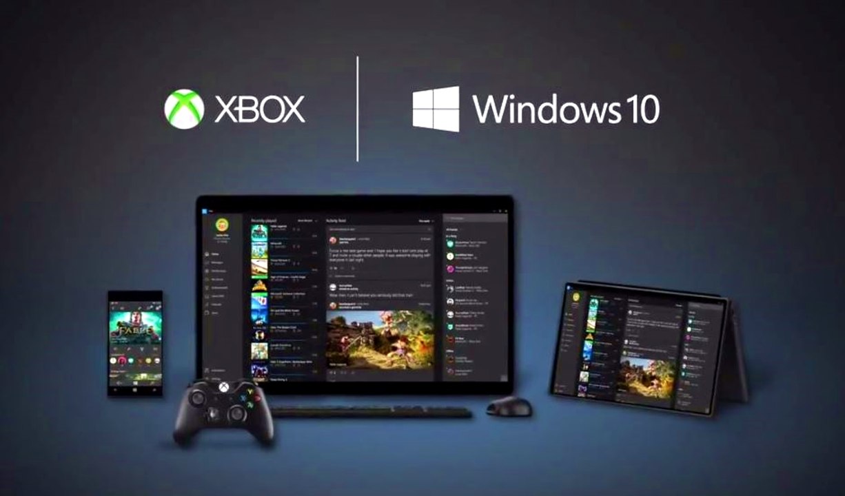 Microsoft Xbox One with Windows 10
