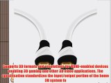 GearIT 2 Pack (10 Feet/3.04 Meters) High-Speed 2.0 HDMI Cable Supports 4K UHDTV Ethernet 3D