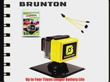 Brunton ALLDAY Extended Battery Back for GoPro HERO3  (Yellow)    LexSpeed 16GB Flash Memory