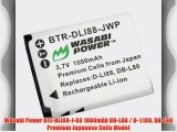 Wasabi Power BTL-DLI88-J-03 1000mAh DB-L80 / D- L188 DB-L80 Premium Japanese Cells Model