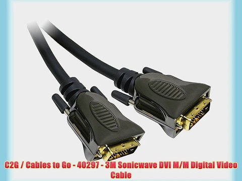 C2G / Cables to Go - 40297 - 3M Sonicwave DVI M/M Digital Video Cable