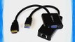 StarTech.com HDMI to VGA and USB 3.0 Gigabit Ethernet Accessory Bundle for Acer S7 Ultrabook