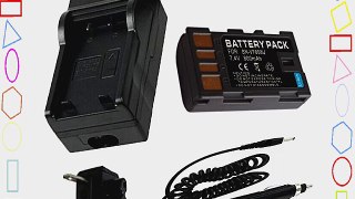 Battery   Charger for JVC BN-VF808 BN-VF808U BN-VF808US and JVC Everio GZ-MS100RU GZ-MS100RUS
