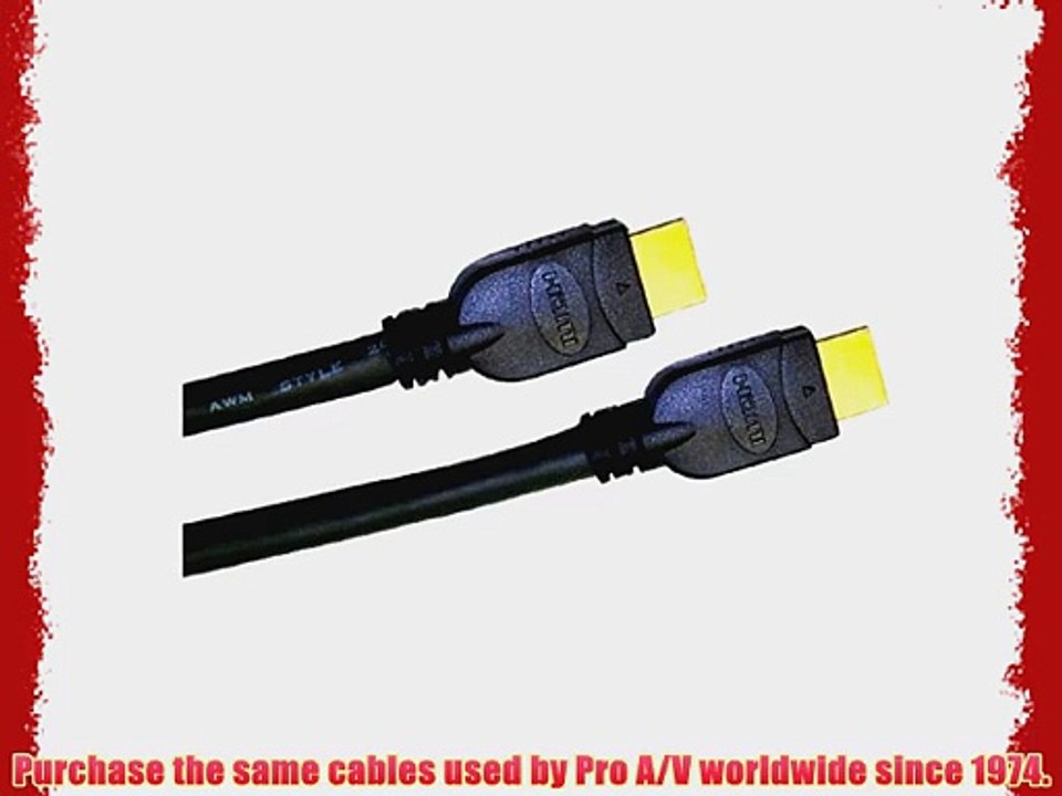 Comprehensive Cable X3V-HD3E XHD Series 24 AWG High Speed HDMI Cable with Ethernet (3 Feet)