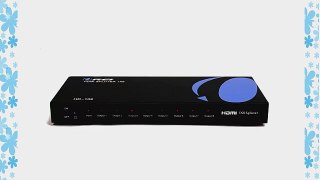 OREI HD-108 1x8 8 Ports HDMI Powered Splitter for Full HD 1080P