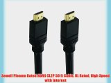 Sewell Plenum Rated HDMI CL2P 50 ft Cable UL Rated High Speed with internet