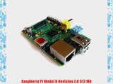 Raspberry Pi Model B Revision 2.0 (512 MB) Rillatech Bundle - 8GB SD Card Edimax Wifi Adapter