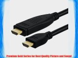 PTC 100ft 24AWG Premium GOLD Series HDMI Amplified Cable - Gold Plated - 100 ft with Built-in