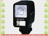 Sony HVLFDH3 Video Light and Flash with Rotating Head (DCRPC101 and DCRPC105 Camcorders)