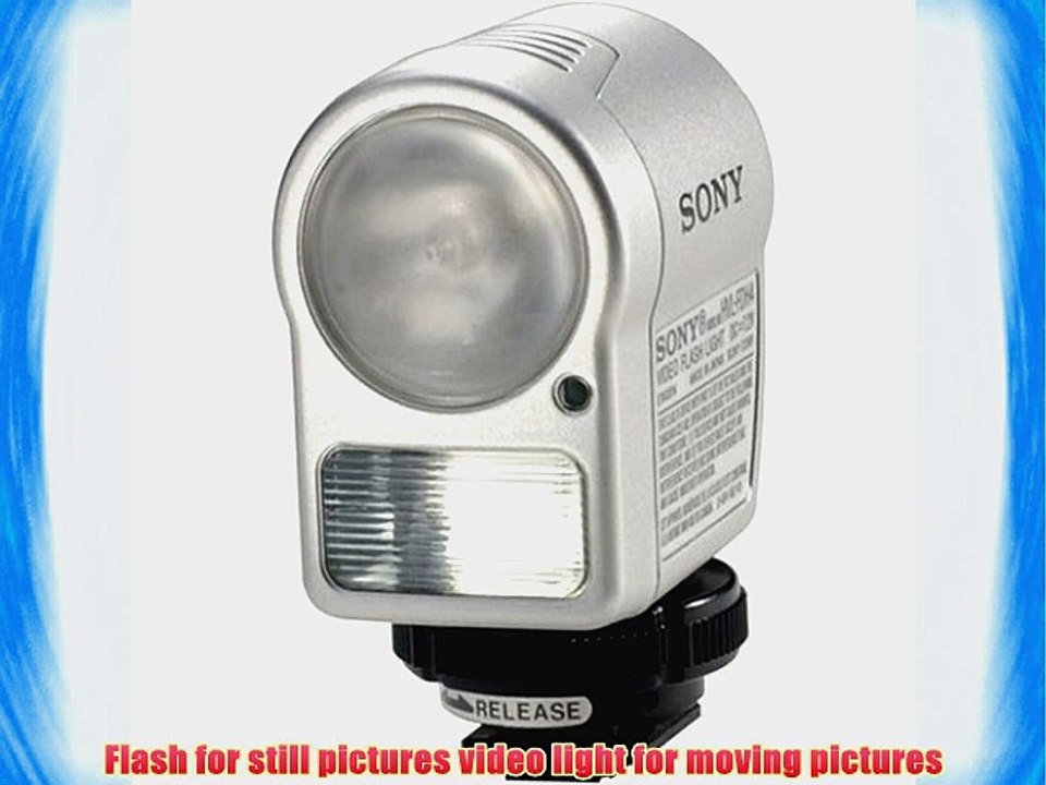 Sony HVLFDH4 Video Flash Light for the DCRHC40/65/85 and the DCRVX2100