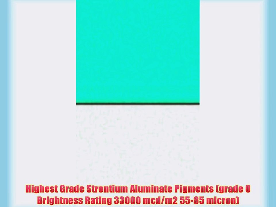 Glow Inc. Ultra Blue Glow in the Dark Powder 1 Lb