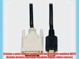 Tripp Lite HDMI to DVI Cable Digital Monitor Adapter Cable (HDMI to DVI-D M/M) 30-ft.(P566-030)