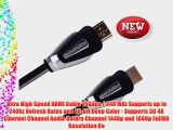 FORSPARK High Speed Ultra HDMI Cable 30ft 24AWG CL3 Rated For In-Wall-Installation HDMI Cable