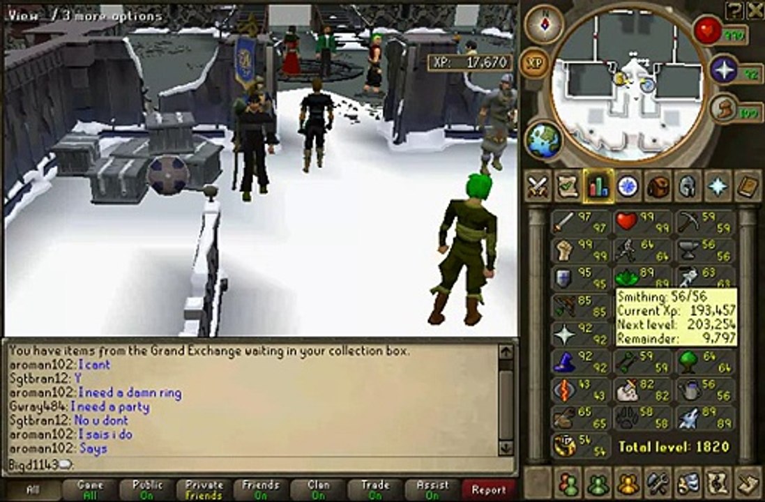 Buy Sell Accounts - Selling Runescape Main account level 134