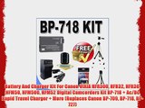 Battery And Charger Kit For Canon VIXIA HFR300 HFR32 HFR30 HFM50 HFM500 HFM52  Digital Camcorders