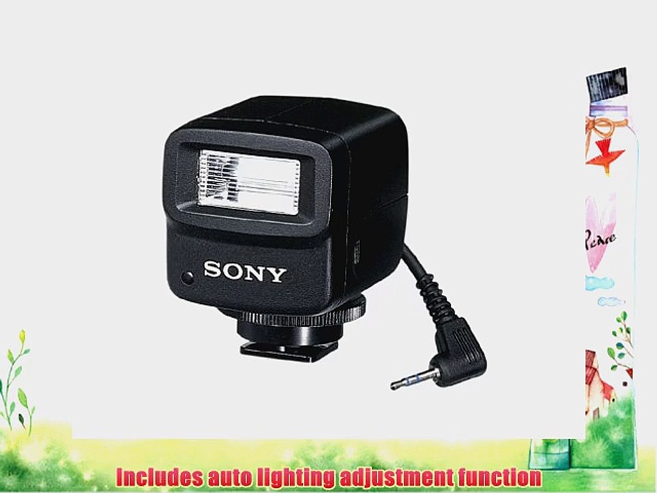 Sony HVLF10 Compact Video Flash for most Handycam Camcorders