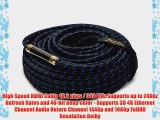 Aurum High Speed HDMI Cable with Ethernet (75 FT) - W/ Signal Booster - CL2 Rated For In-Wall-Installation
