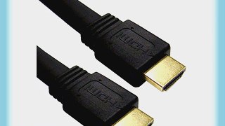 CableWholesale 25-Feet HDMI Flat Cable High Speed with Ethernet CL2 Rated Cable (10V3-42125)