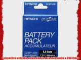 Hitachi DZBP14SW 2 Hour Replacement Battery Pack for Hitachi Camcorders