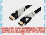 Etekcity 50 Feet HDMI Cable Category 2 with Ethernet -Supports 3D Audio Return 1080P