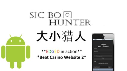 (Sic Bo) Win 40 USD in 15 mins with android app "Edged" (Website-2)
