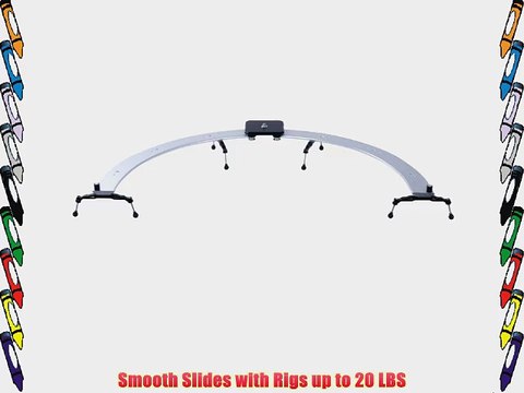 Movo Photo CTS500 Panaramic 180-degree Circular Sliding Track with Roller Bearing Sliding Platform