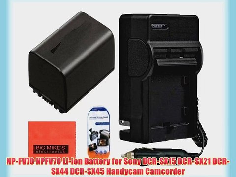 Sony DCR-SX15 DCR-SX21 DCR-SX44 DCR-SX45 Handycam Camcorder Battery