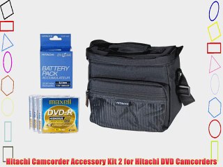 Hitachi Camcorder Accessory Kit 2 for Hitachi DVD Camcorders