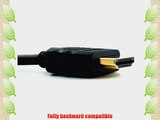 Menotek Gold Plated  HDMI Cable CL2 Rated (In-Wall Installation)High Speed Cat 2/Category 2