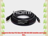 PTC 30ft / 10m PREMIUM GOLD Series HDMI 1.3 Category 2 CERTIFIED 24AWG CL2 rated cable