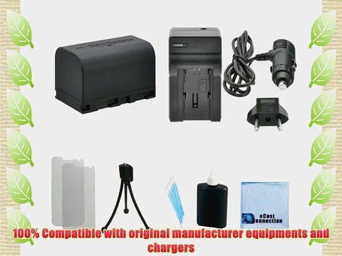 BN-VF815 Replacement Battery Car/Home Charger For JVC Everio GZ-MG155US Everio GZ-MG155EX