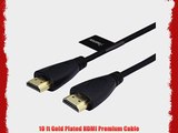 10 ft Gold Plated HDMI Premium Cable