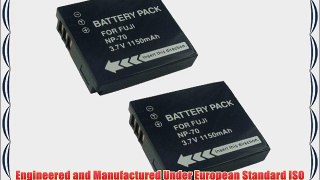 ValuePack (2 Count): Extended Performance Replacement Battery for Specific Digital Camera and