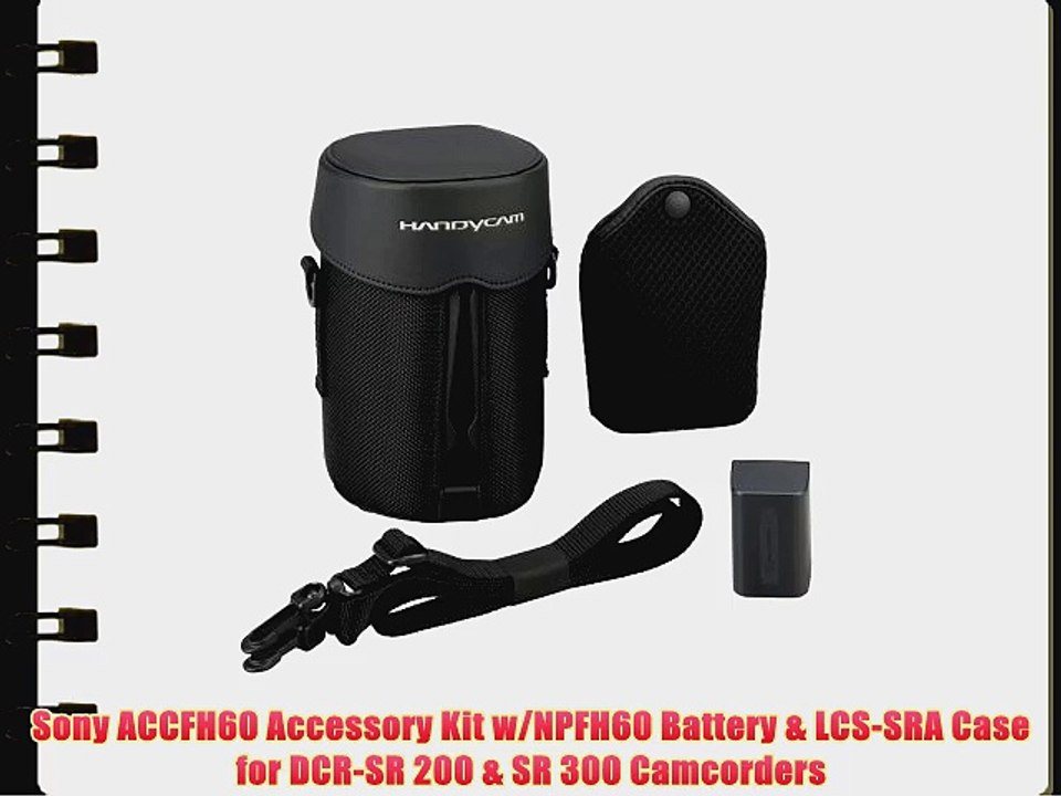 Sony ACCFH60 Accessory Kit w/NPFH60 Battery