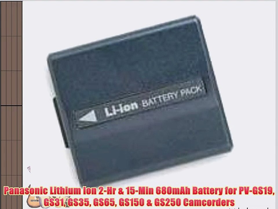 Panasonic Lithium Ion 2-Hr