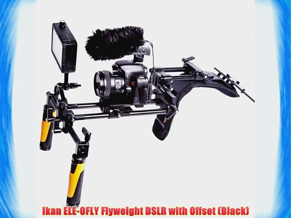 Ikan ELE-OFLY Flyweight DSLR with Offset (Black)