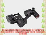 HOSdog G3 Ultra 3-Axis Handheld Brushless Handle Steady Gimbal Camera Mount for Gopro Hero