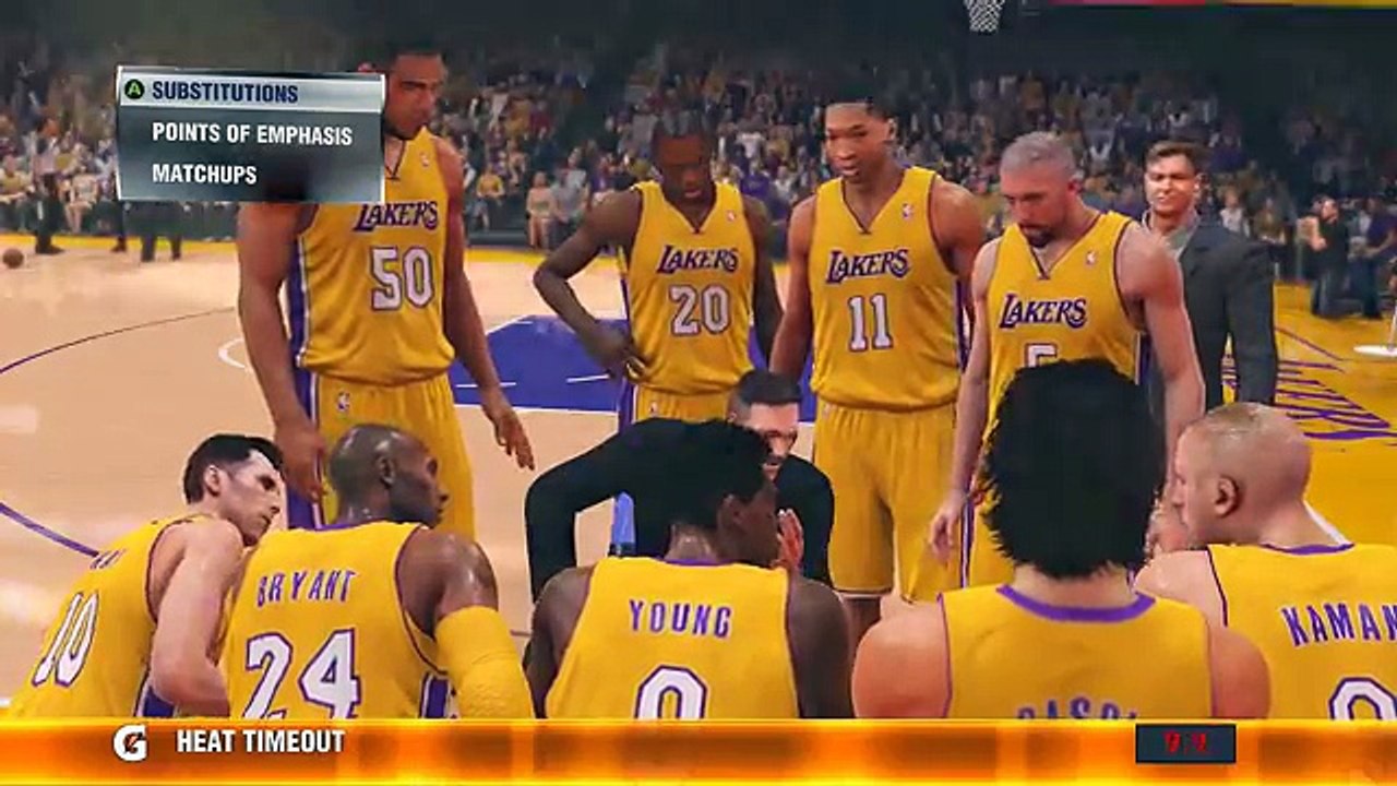 (Xbox One) NBA 2K14 First Impressions __ __Lakers vs. Heat__ (1080p) HD