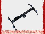 CowboyStudio Camera Camcorder Video Movie DSLR Slider Glider Track Dolly Stabilizer Tripod