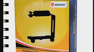 Neewer? Aluminum Video Action Stabilizing Handle Grip Bracket with Cold Shoe and 1/4 Screw