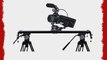 Movo Photo GTD-80 31 Professional Grade Camera Track Slider With Ball Bearing Sliding Platform