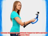 Varizoom StealthyGo-BLU Multimode Support for GoPro and Small Cameras (Blue)