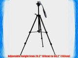 Acebil i-405DX Tripod with RMC-P3PL Zoom Control Handle 23.2 to 60.2 Max Adjustable Height