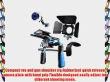 Morros DSLR Rig Movie Kit Shoulder Mount Rig with Follow Focus and Matte Box for All DSLR Cameras