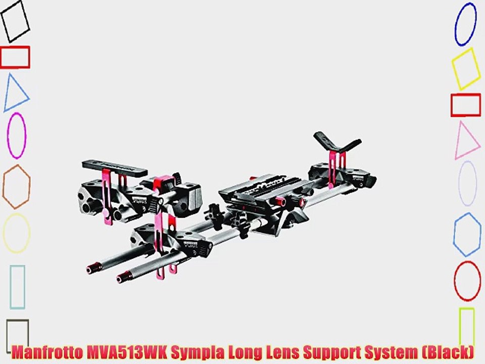 Manfrotto MVA513WK Sympla Long Lens Support System (Black)