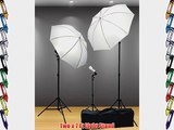 Fancierstudio Light Kit 3 Point Lighting Kit Fluorescent Lighting Kit Umbrella Kit DK3B