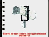 Manfrotto 393 Heavy Telephoto Lens Support for Monopod Replaces 3421